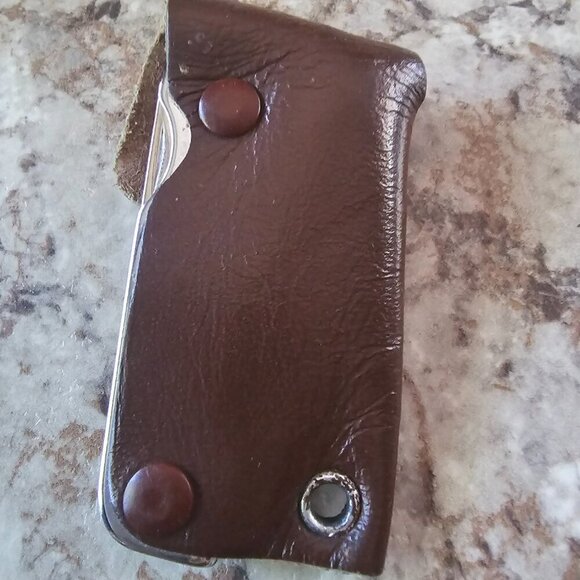 Vintage Storer Tours Travel Manicure Set – USA – With Leather Case Practical - Picture 7 of 8